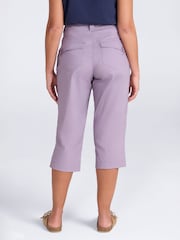Mountain Warehouse Purple Coastal Stretch Capris Trousers - Image 4 of 4