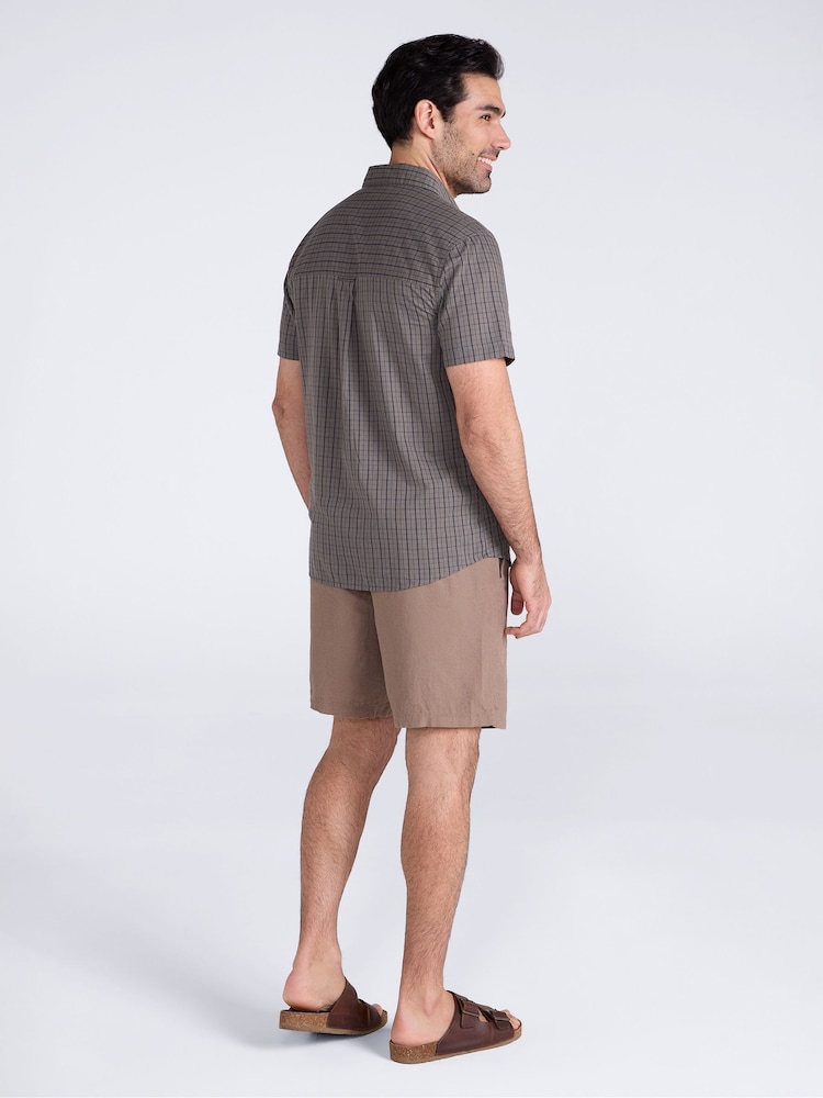 Mountain Warehouse Grey Holiday Short Sleeve Shirt - Image 4 of 4 Mountain Warehouse Grey Holiday Short Sleeve Shirt - Image 4 of 4