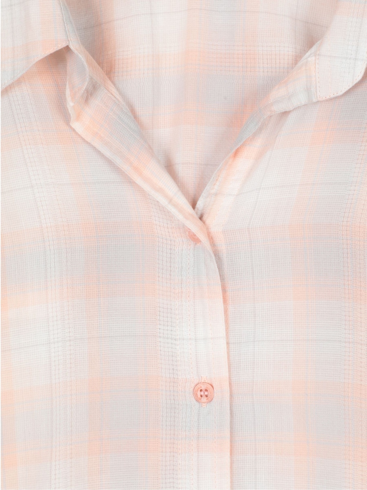 قميص بالم مربعات نسائي تلبيس مريح من Mountain Warehouse - Image 4 of 4