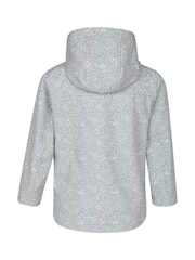 Mint Grønn - Mountain Warehouse Exodus Kids Printed vanntett Softshell Jakke - Bilde 2 av 4