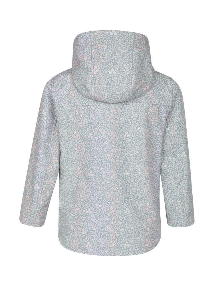 Mint Grønn - Mountain Warehouse Exodus Kids Printed vanntett Softshell Jakke - Bilde 2 av 4 Mint Grønn - Mountain Warehouse Exodus Kids Printed vanntett Softshell Jakke - Bilde 2 av 4