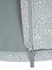 Mint Grønn - Mountain Warehouse Exodus Kids Printed vanntett Softshell Jakke - Bilde 4 av 4