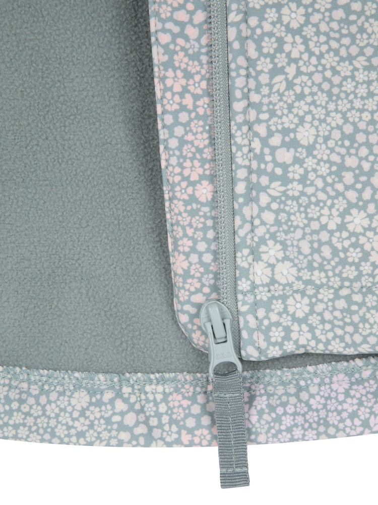 Mint Grønn - Mountain Warehouse Exodus Kids Printed vanntett Softshell Jakke - Bilde 4 av 4 Mint Grønn - Mountain Warehouse Exodus Kids Printed vanntett Softshell Jakke - Bilde 4 av 4