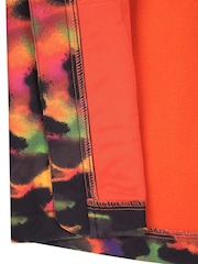 Oransje - Mountain Warehouse Exodus Kids Printed vanntett Softshell Jakke - Bilde 4 av 4