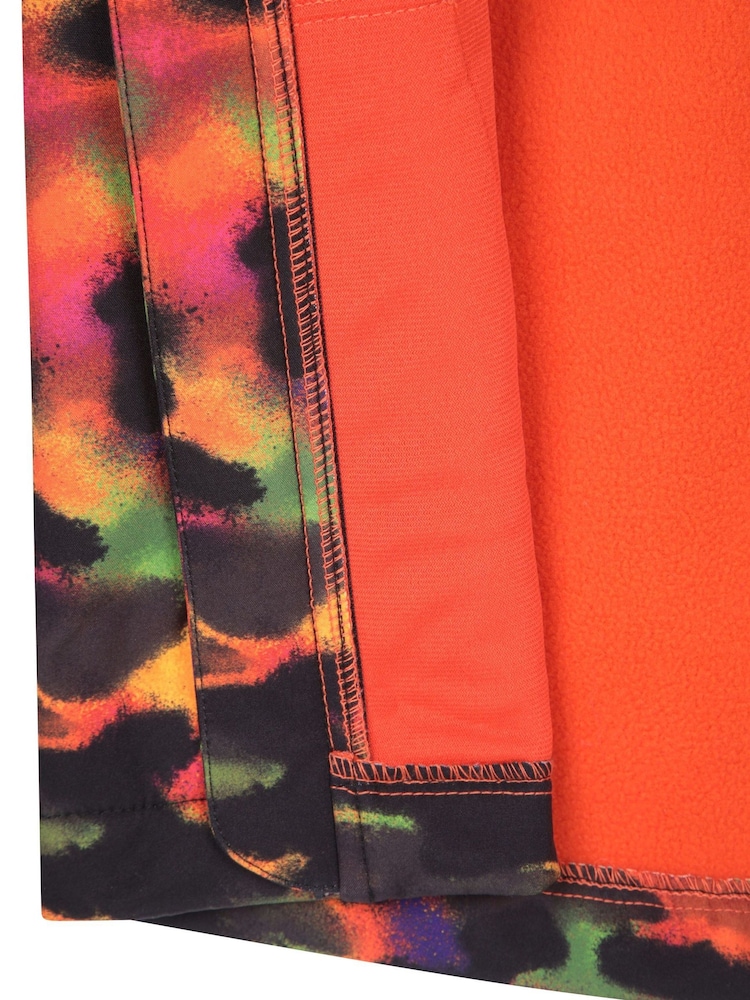 Oransje - Mountain Warehouse Exodus Kids Printed vanntett Softshell Jakke - Bilde 4 av 4 Oransje - Mountain Warehouse Exodus Kids Printed vanntett Softshell Jakke - Bilde 4 av 4