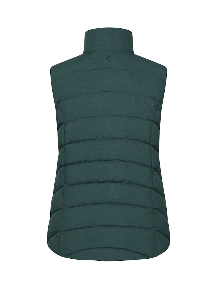 Mountain Warehouse Forest Green Opal Water-Resistant Padded Gilet - Image 2 of 4