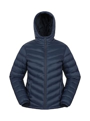 Mountain Warehouse Blue Seasons Water-Resistant Padded Jacket - Image 1 of 5