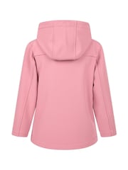 Mountain Warehouse Light Pink Exodus Kids Water Resistant Softshell Jacket - Image 3 of 6