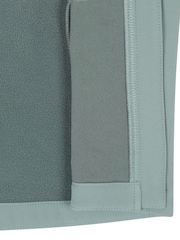 Mountain Warehouse Sage Green Exodus Kids Water Resistant Softshell Jacket - Image 5 of 6