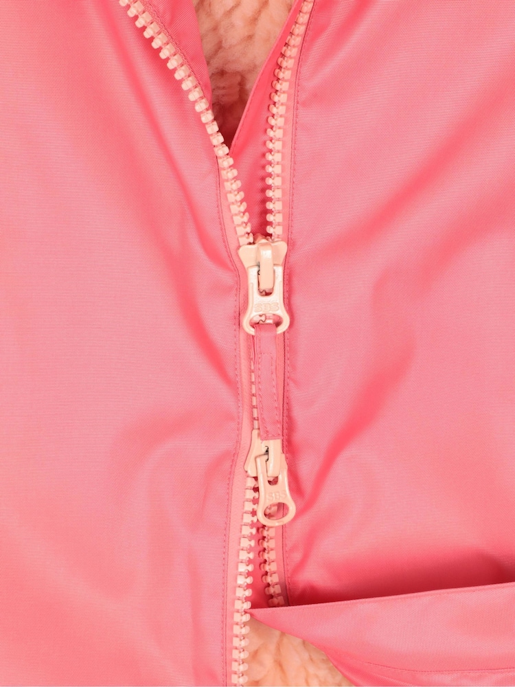 Mountain Warehouse Pink Tidal Kids Waterproof Changing Robe - Image 5 of 5 Mountain Warehouse Pink Tidal Kids Waterproof Changing Robe - Image 5 of 5