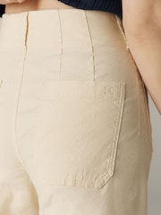 Кремовый - Широкие брюки Anthroplogy Maeve The Colette - Изображение 4 4