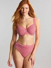 Panache Red Gingham Olivia Full Cup Bikini - Image 1 of 3