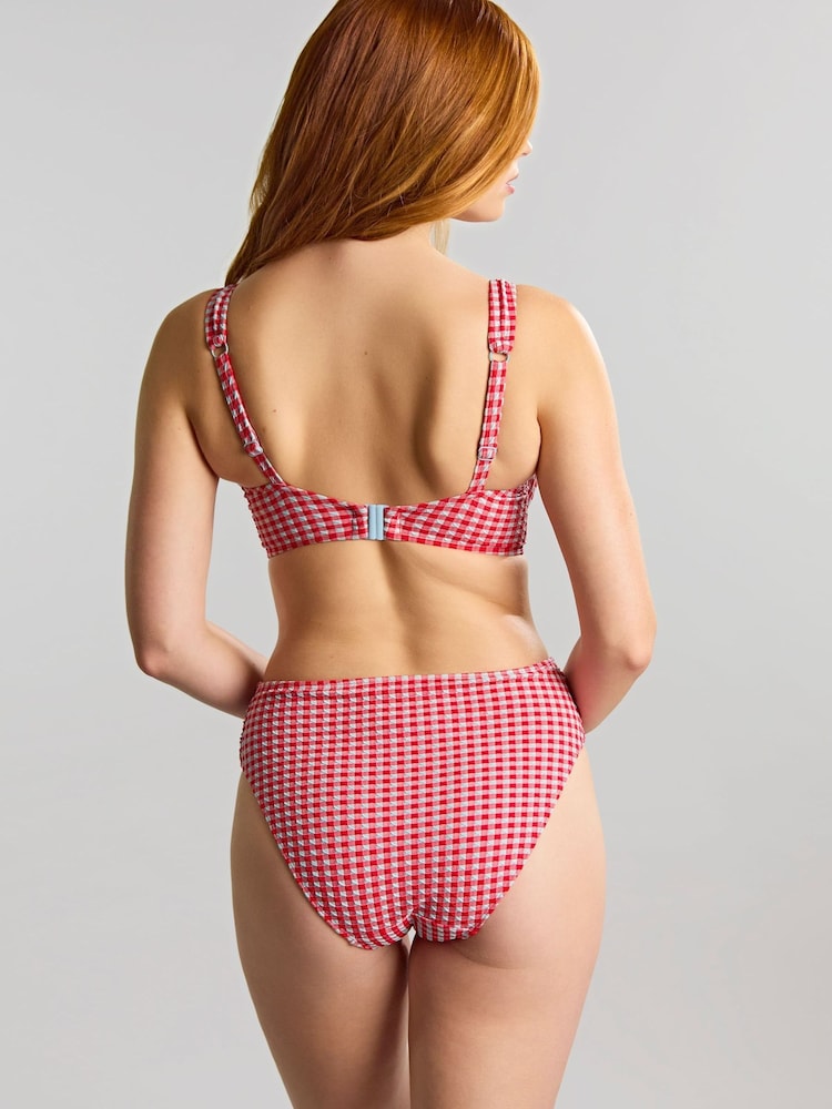 Panache Red Gingham Olivia Full Cup Bikini - Image 2 of 3