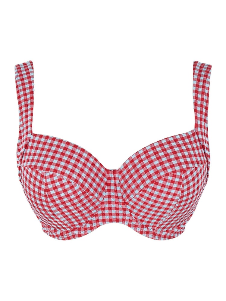 Panache Red Gingham Olivia Full Cup Bikini - Image 3 of 3