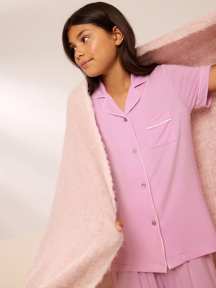 روز وردي - حزمة Lipsy Jersey Shirt And Long Leg بيجامات (5-16yrs) - صورة 2 من 5 روز وردي - حزمة Lipsy Jersey Shirt And Long Leg بيجامات (5-16yrs) - صورة 2 من 5