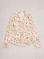 White Stuff White Annie Jersey Shirt - Image 5 of 6