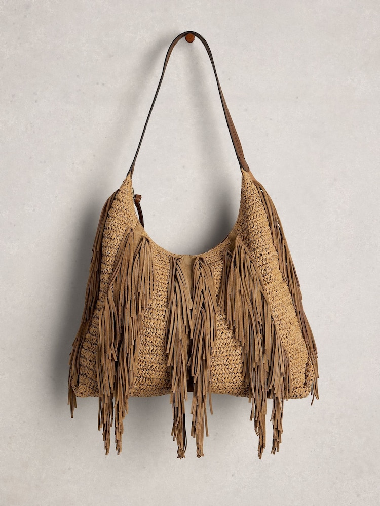 White Stuff Tara Tassel Shoudler Bag - Image 1 of 4