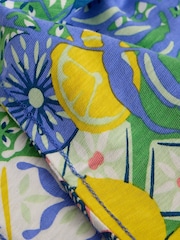 White Stuff White Nelly Notch Neck T-Shirt - Image 6 of 6