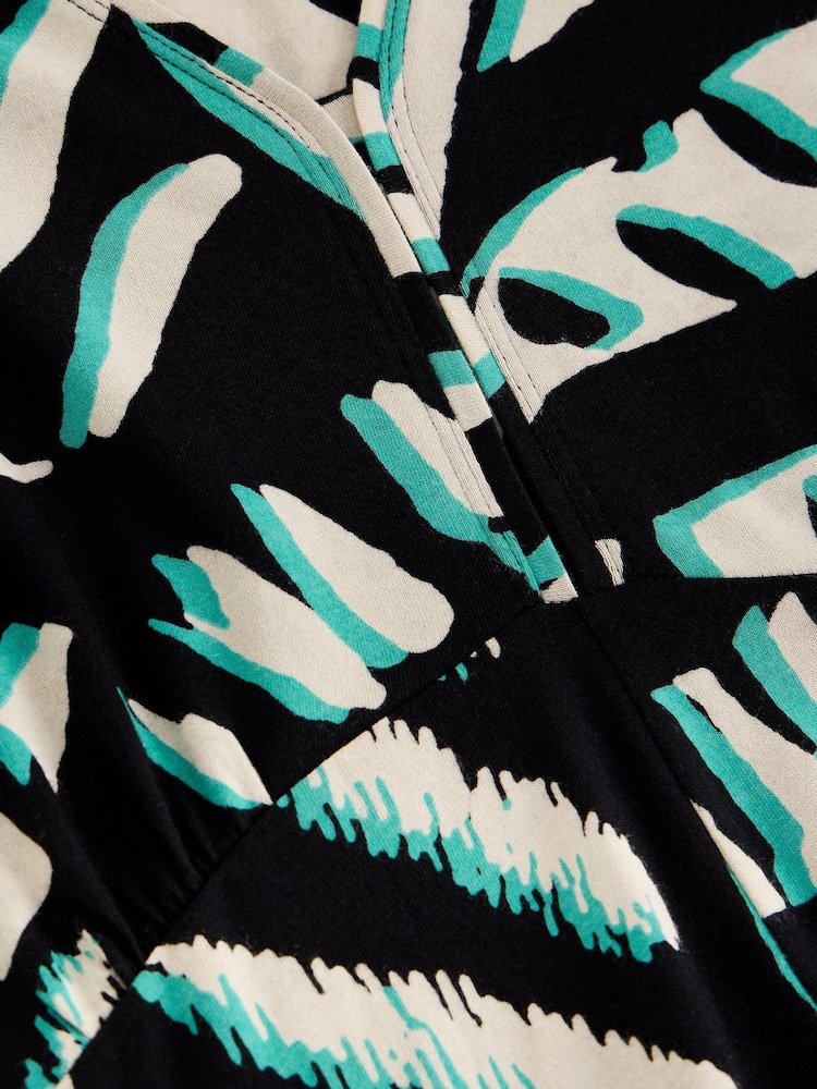 White Stuff Black Megan Jersey Dress - Image 6 of 6