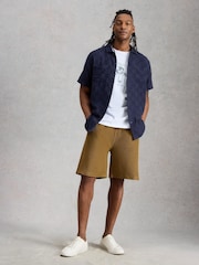 White Stuff Blue Denny Short Sleves Check Shirt - Image 3 of 6