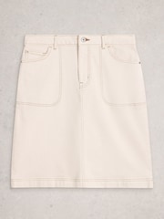 White Stuff Natural Tia Denim Skirt - Image 5 of 6