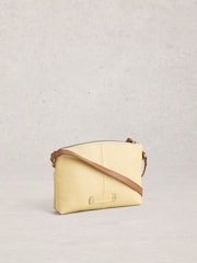 White Stuff Yellow Hollie Mini Cross-Body Bag - Image 3 of 4
