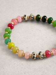 White Stuff Green Sienna Semi Precious Bracelet - Image 2 of 2