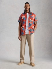 White Stuff Finsbury Ss Tropic Print Shirt - 画像 3 / 6