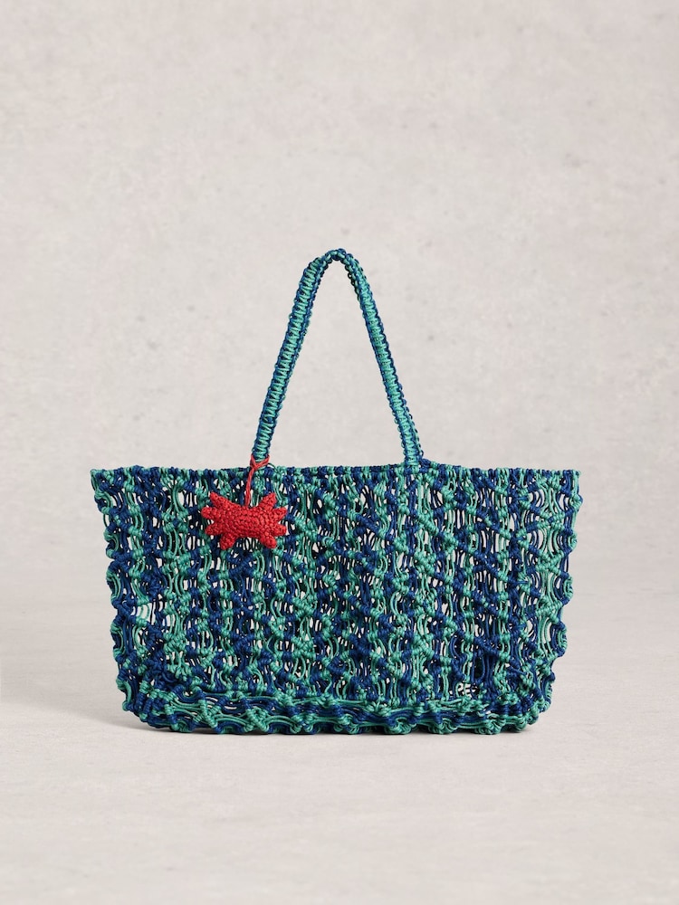 White Stuff Blue Skye Beach Bag - Image 2 of 4