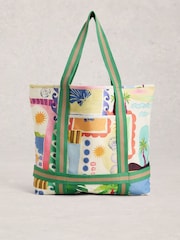 White Stuff Ivory Gigi Canvas Tote Bag - Image 1 of 4