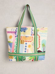 White Stuff Ivory Gigi Canvas Tote Bag - Image 2 of 4