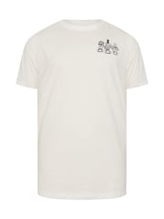 Camiseta BadRhino Big & Tall Longline Don’t Worry Beer Happy - Imagen 6 de 7