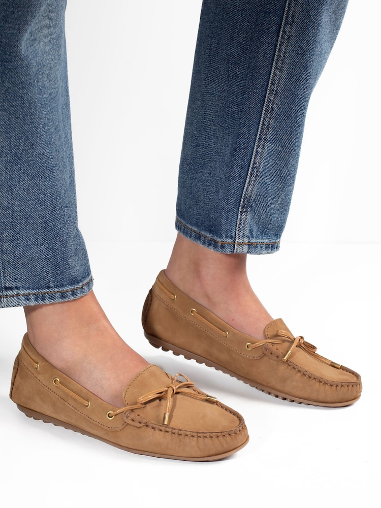 Jones Bootmaker Cognac Perri Leather Loafers - Image 1 of 6 Jones Bootmaker Cognac Perri Leather Loafers - Image 1 of 6