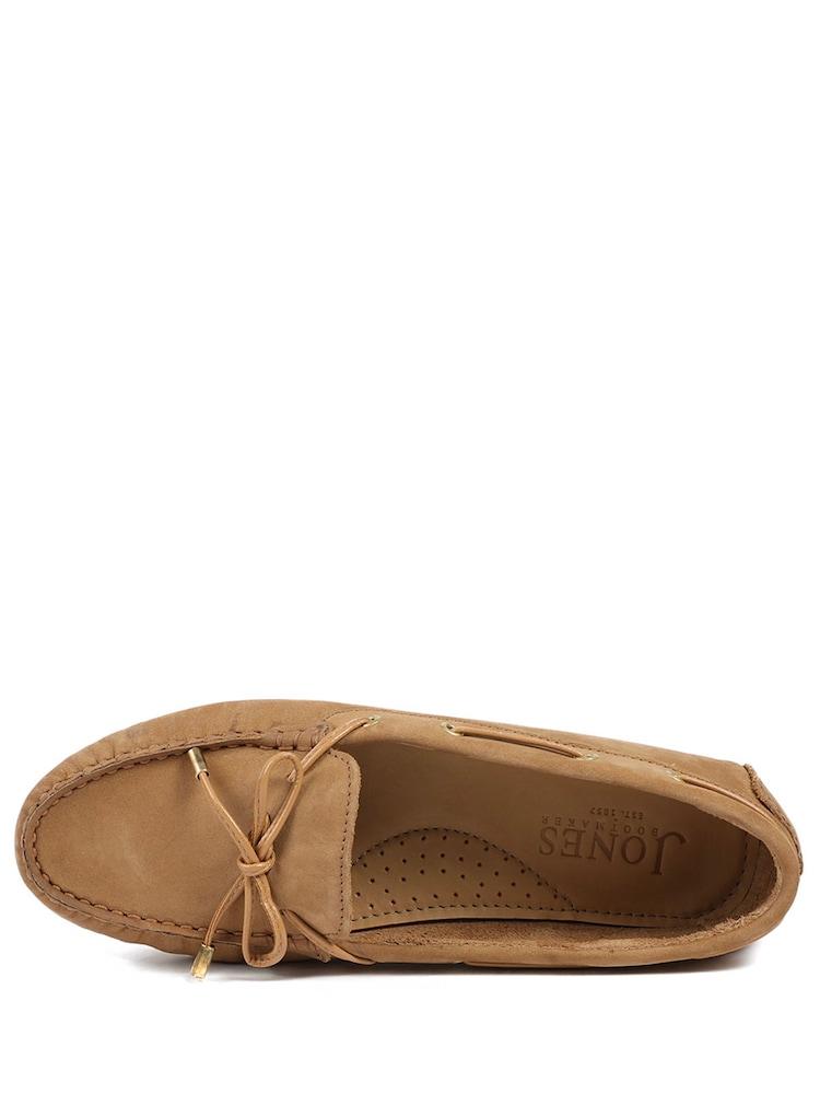 Jones Bootmaker Cognac Perri Leather Loafers - Image 6 of 6 Jones Bootmaker Cognac Perri Leather Loafers - Image 6 of 6