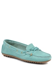 Jones Bootmaker Mint Green Perri Leather Loafers - Image 2 of 6