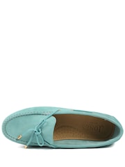 Jones Bootmaker Mint Green Perri Leather Loafers - Image 6 of 6