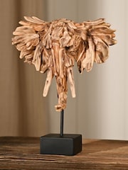 Widdop Brown Elephant Head on a Stand - Image 2 of 3