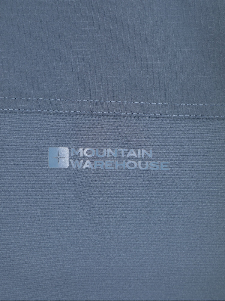 Mountain Warehouse Blue Grasmere Water-Resistant Softshell Jacket - Image 7 of 7