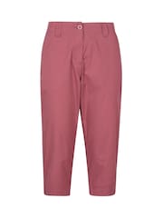 Mountain Warehouse Pink Coastal Stretch Capris Trousers - Image 1 of 5