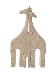 Widdop Off White Fitting Family of Giraffes - Image 1 of 2