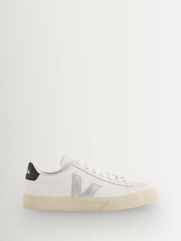 Veja White Campo Trainers - Image 1 of 3 Veja White Campo Trainers - Image 1 of 3