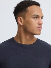 Blend Blue Abas Long Sleeve Crew Neck Top - Image 4 of 8