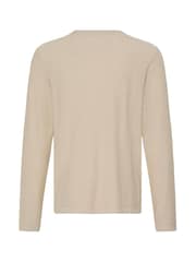 Blend Natural Abas Long Sleeve Crew Top - Image 7 of 7