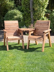 Charles Taylor Brown Twin Companion Angled Garden Set - Image 1 of 5