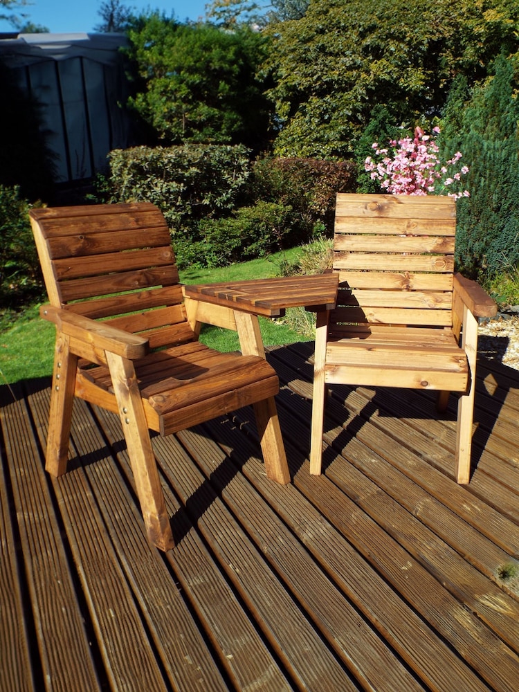 Charles Taylor Brown Twin Companion Angled Garden Set - Image 2 of 5