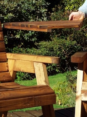 Charles Taylor Brown Twin Companion Angled Garden Set - Image 4 of 5