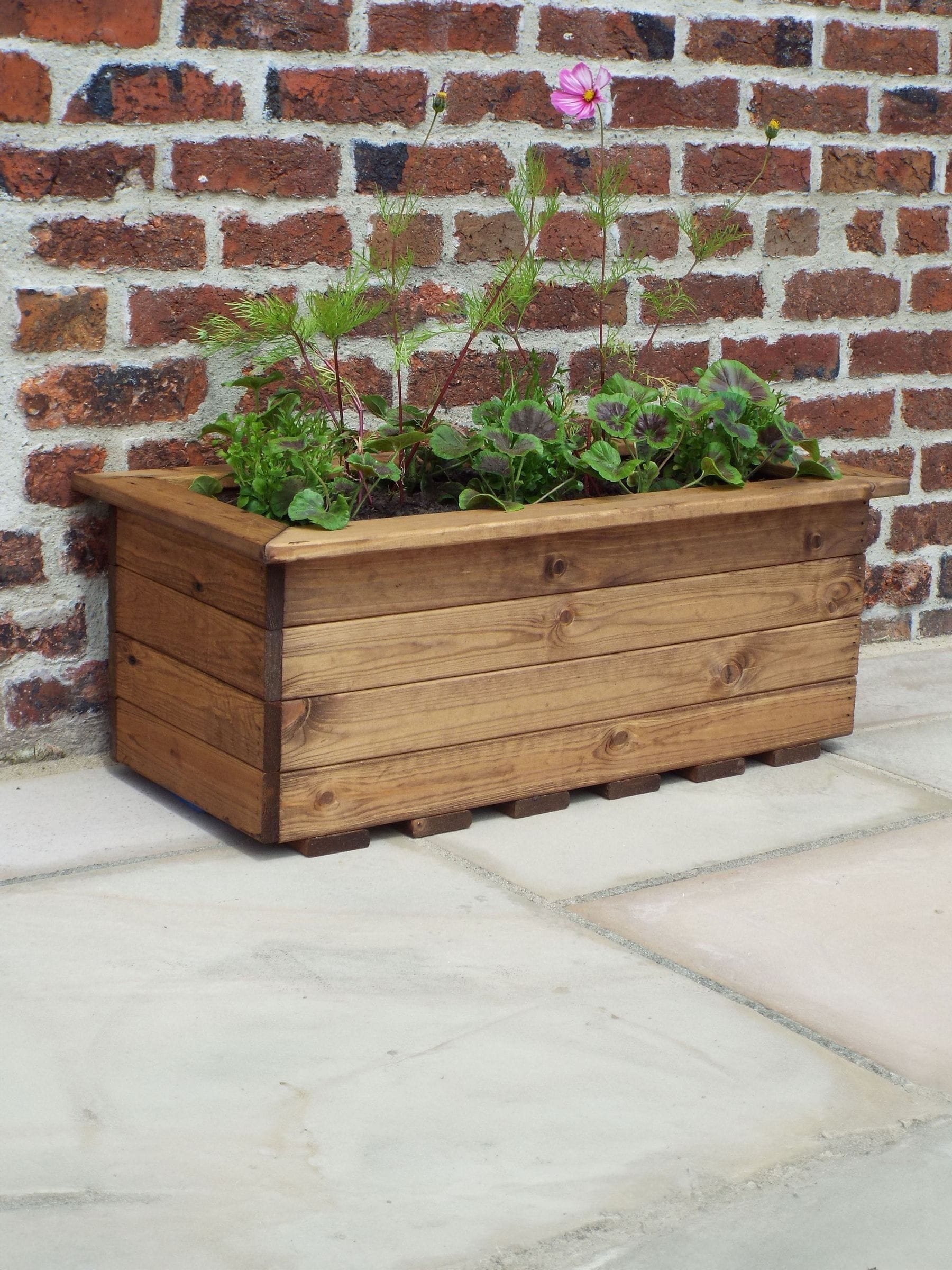 Charles Taylor - Large Trough - Garden Planter - Brown - Image 3