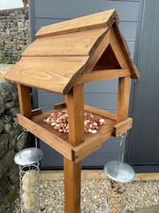 Charles Taylor Brown Premium Garden Bird House Large - Image 4 of 4