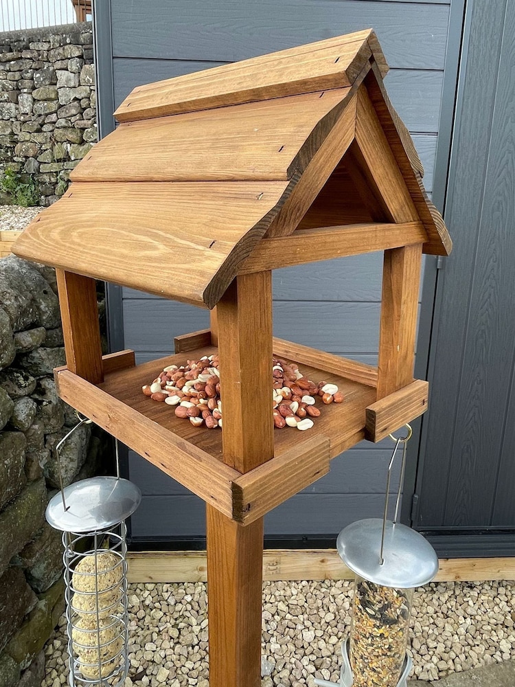 Charles Taylor Brown Premium Garden Bird House Large - Image 4 of 4