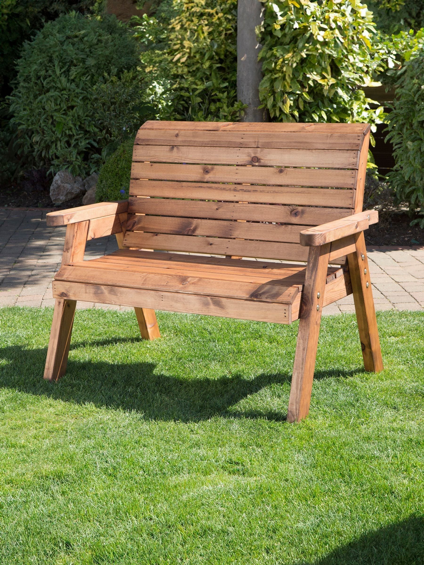 Charles Taylor Trading Unisex Brown Charles Taylor Two Seat Bench Boxed In Size 2 - Image 2